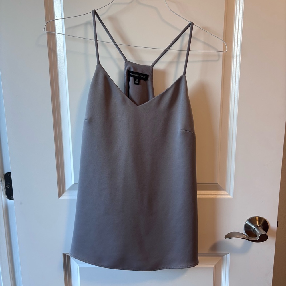 Banana Republic Sleek Gray Camisole